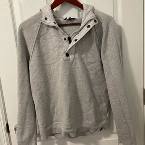 Express men’s half-zip hoodie/sweater